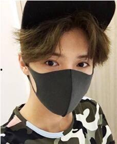 各位明星口罩图片对比