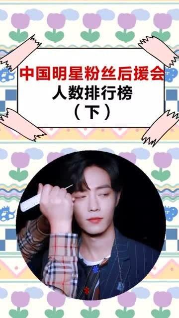中国明星粉丝排行榜,人气巅峰，粉丝力量大揭秘