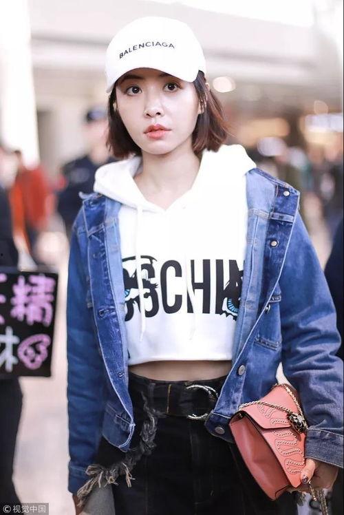 韩国明星穿卫衣